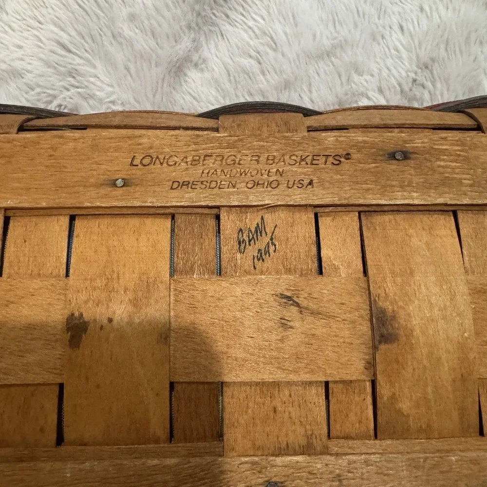 Longaberger excellent preowned